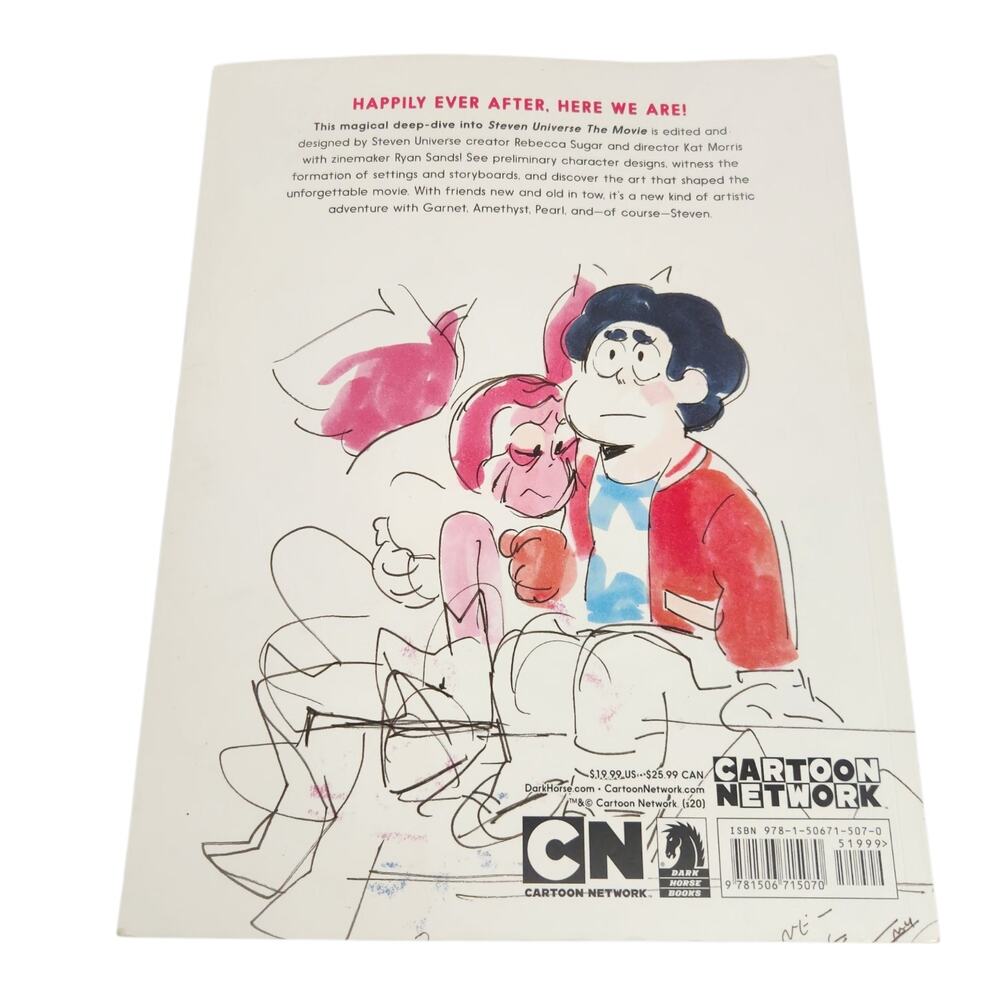 The Art Of Steven Universe The Movie Book Soft Cover Cartoon Network LIKE NEW - Picture 4 of 8